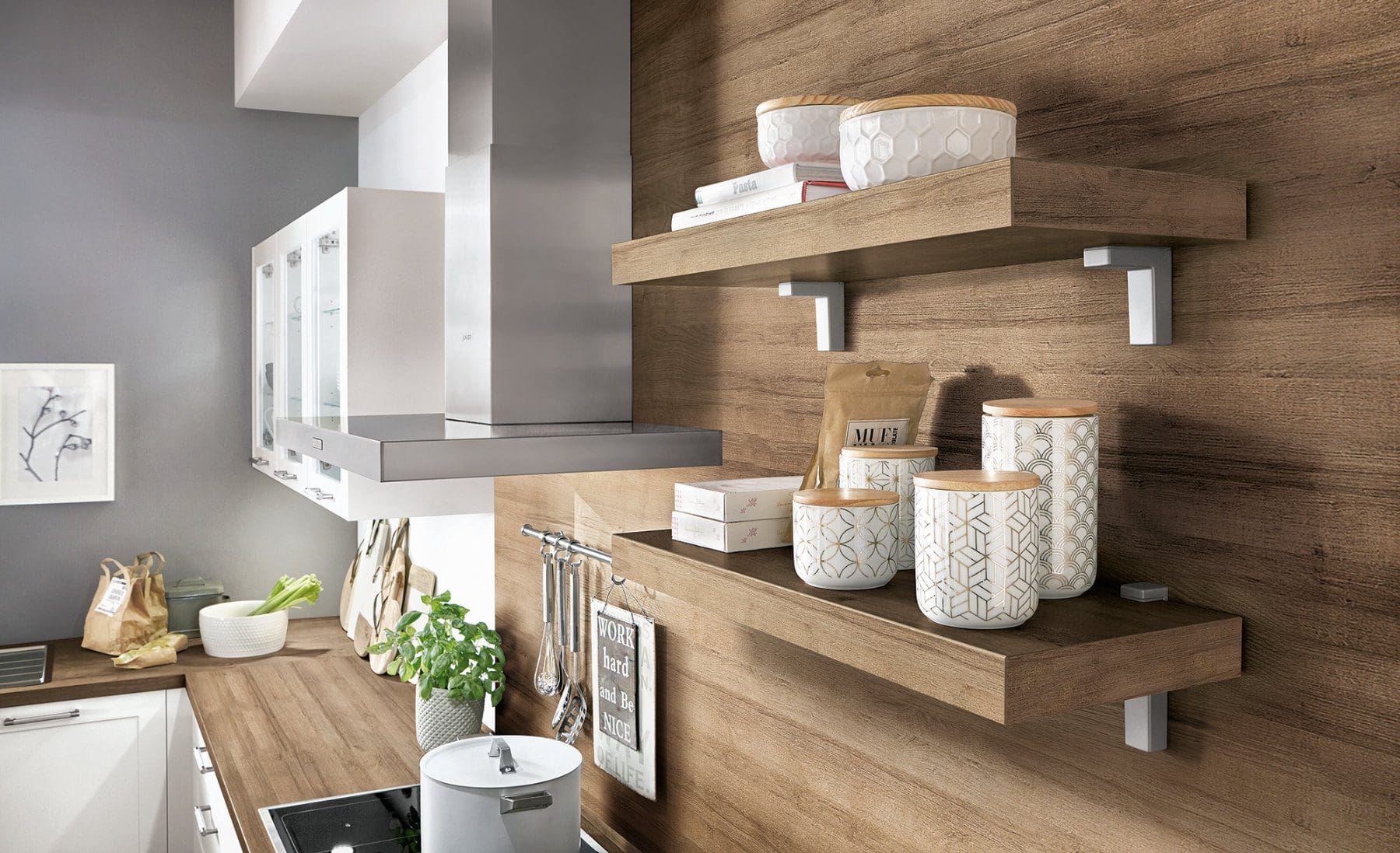 Nobilia Open Shelving