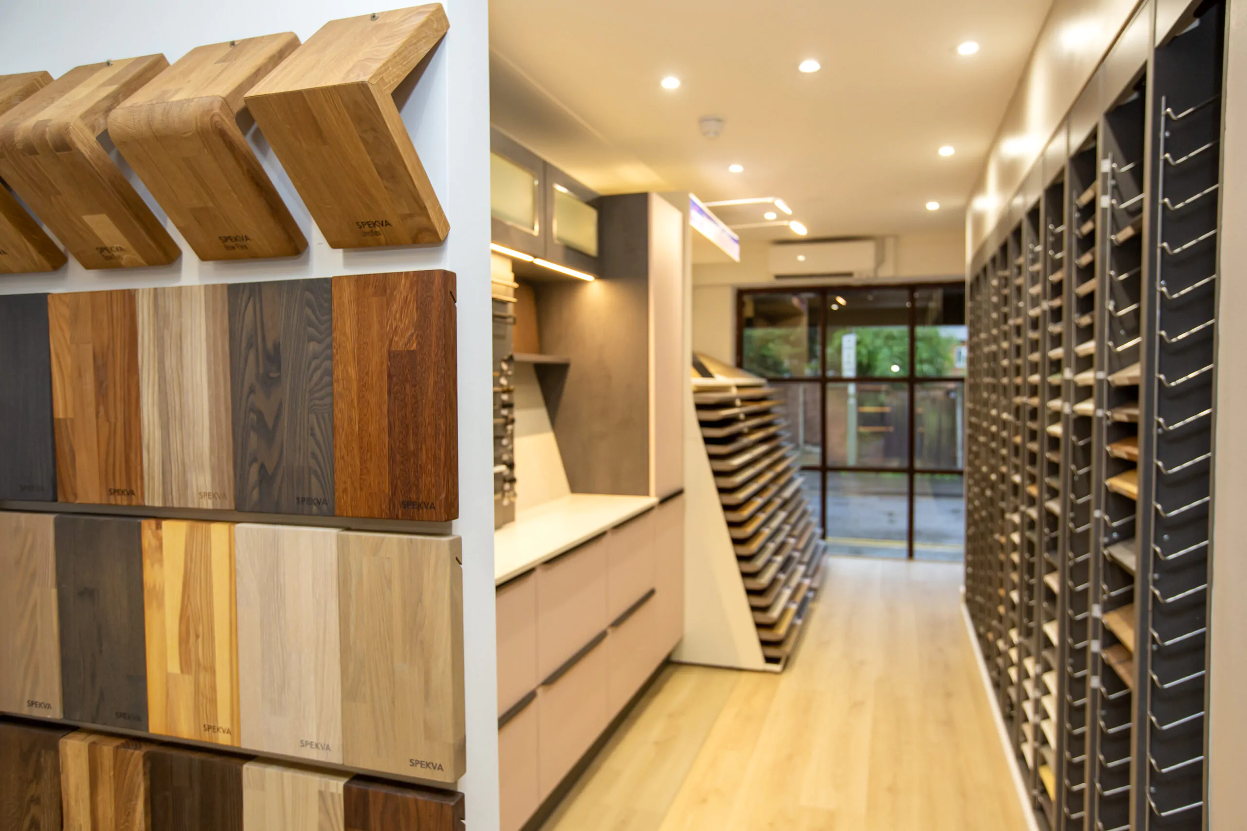 camberley showroom materials