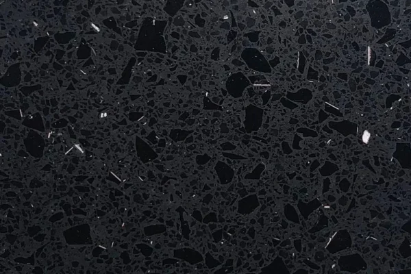 Black Sparkle Quartz Worktop