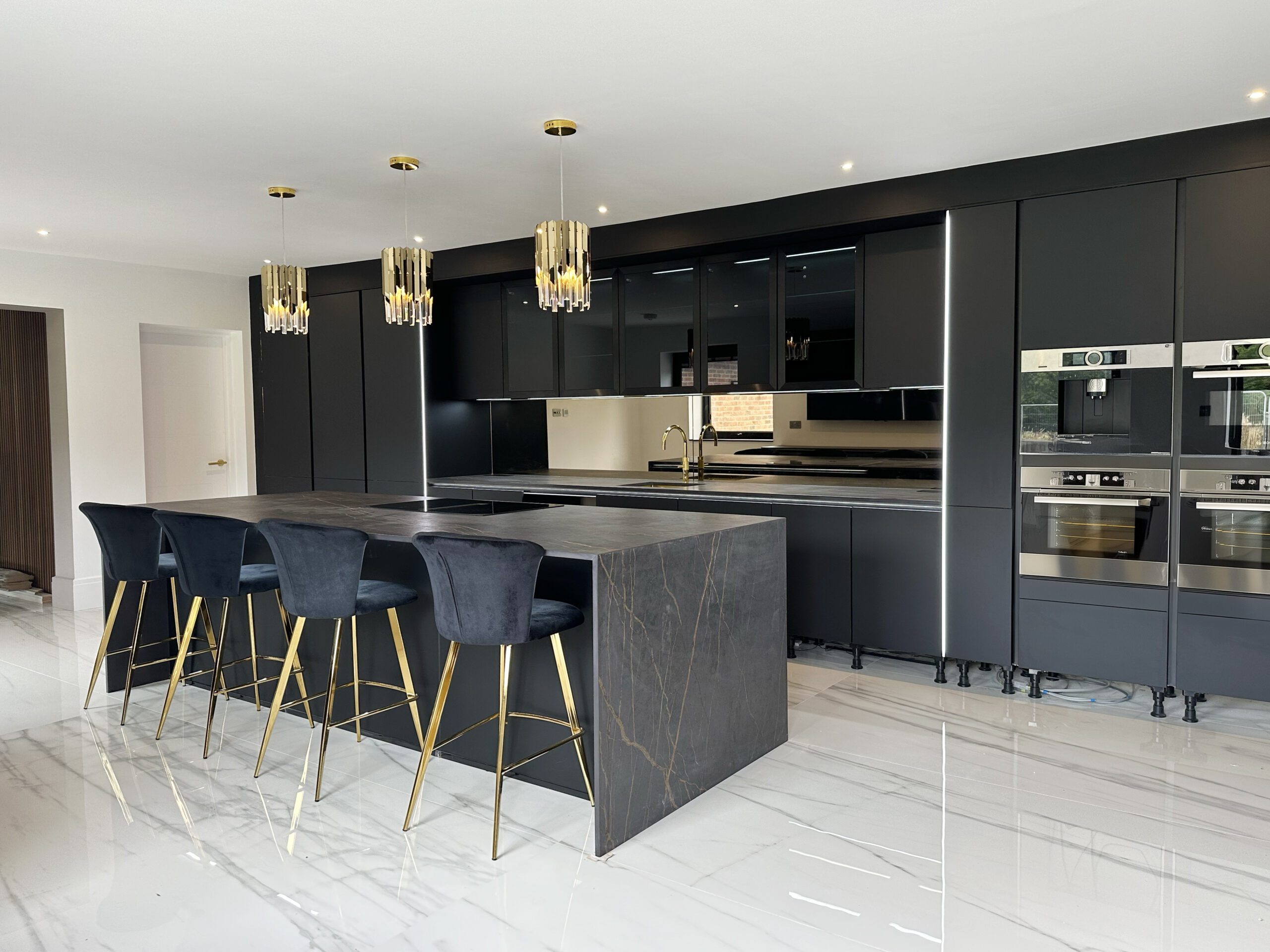 Open plan kitchen